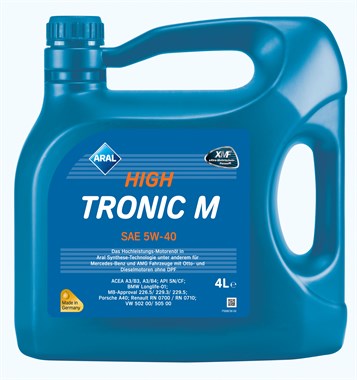 Aral масло High Tronic M 5W-40  (synt) 4 л 158CC1 - фото 4435