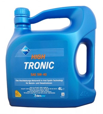 Aral масло High Tronic 5W-40  (synt) 4 л - фото 4440