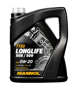MANNOL Longlife 508/509 0W-20 Синтетическое масло 7722 - фото 5191