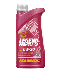 MANNOL Legend Formula C5 0W-20 Синтетическое масло - фото 5195