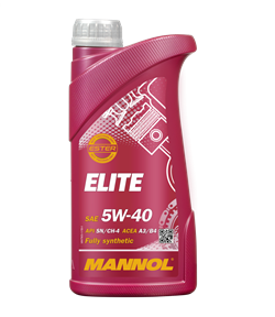 MANNOL Elite 5W-40 Синтетическое масло 7903 - фото 5303