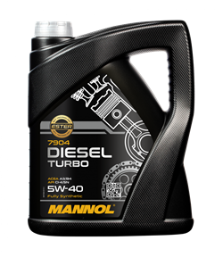 MANNOL Diesel Turbo 5W-40 Синтетическое масло - фото 5311