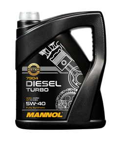 MANNOL Diesel Turbo 5W-40 Синтетическое масло 7904 - фото 5311