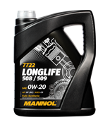 MANNOL Longlife 508/509 0W-20 Синтетическое масло 7722